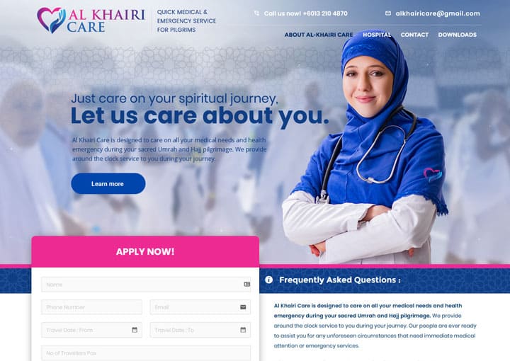 Al Khairi Care Medical Card - Medical & Emergency Service for Pilgrims