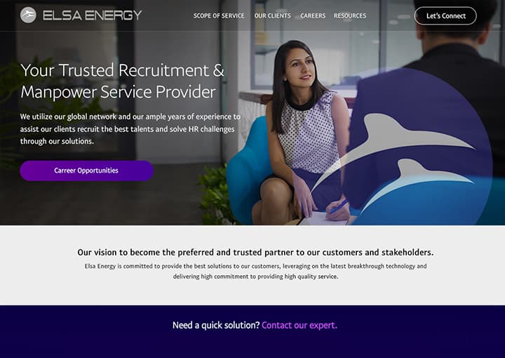 Elsa Energy Recruitment & Manpower