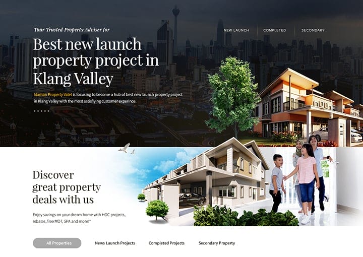 Property Company Website – Property Valet