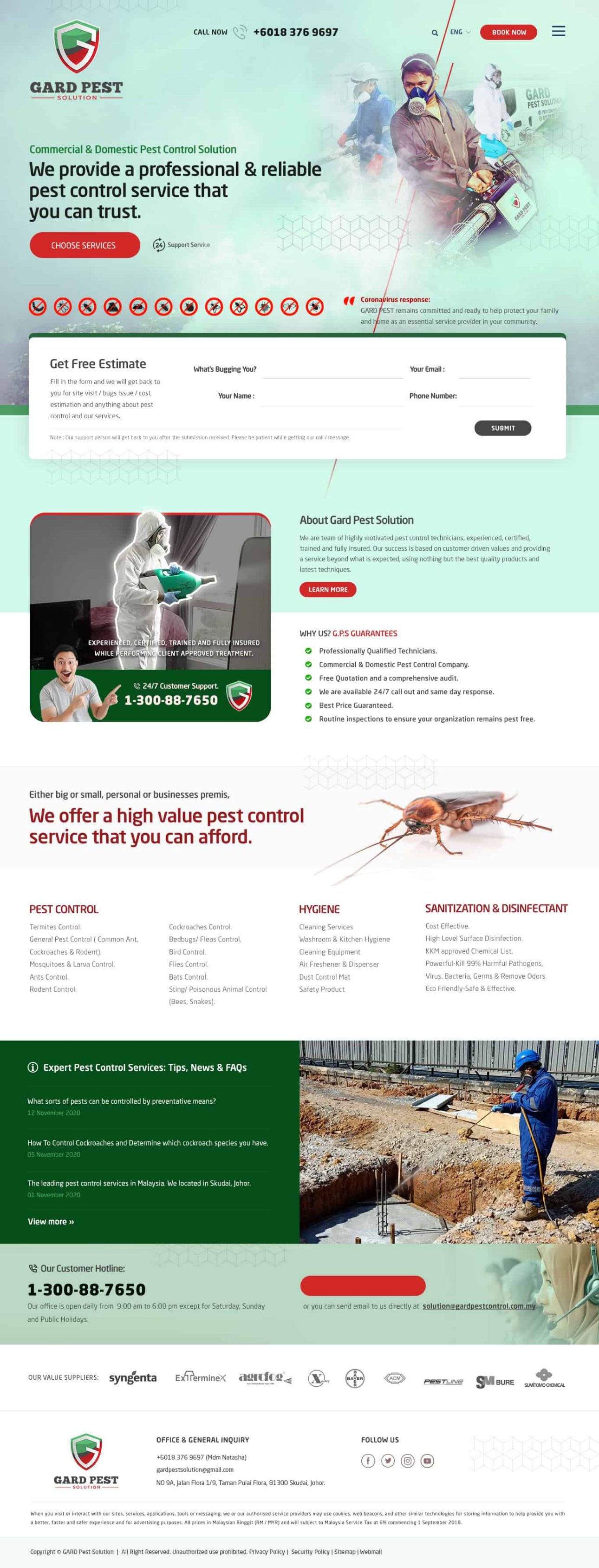 GARD Pest Solution - Johor
