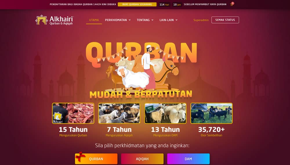 Alkhairi Qurban Aqiqah Malaysia