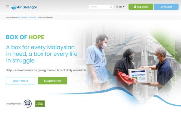 Box of Hope by Air Selangor.